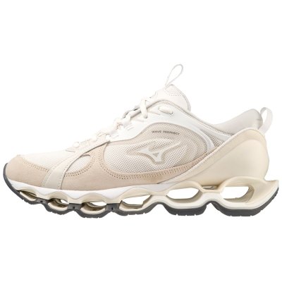 Zapatillas Mizuno WAVE Prophecy Beta 2 Hombre Blancos / Beige - Chile M297SVNJHX